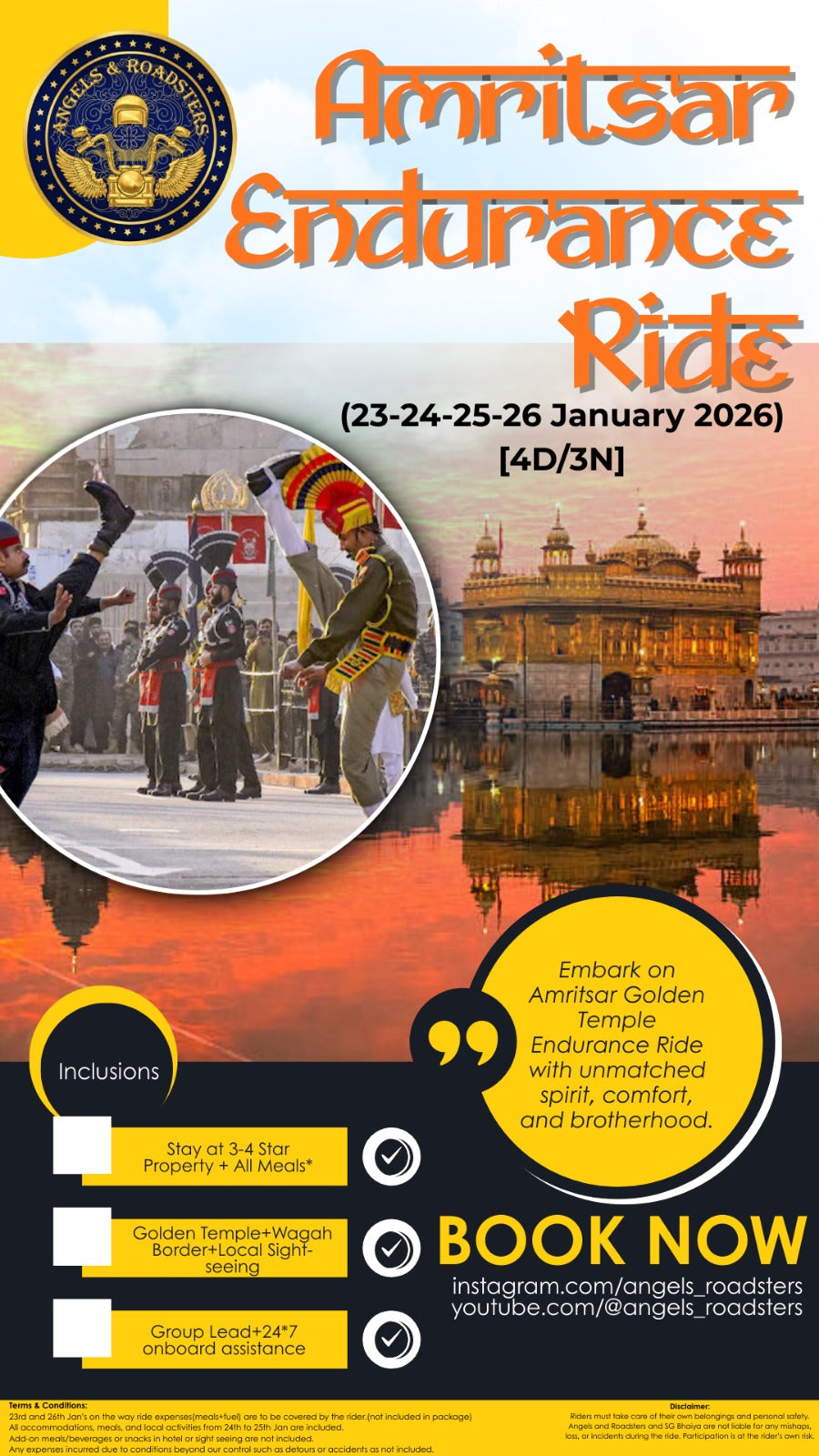 Amritsar Endurance Ride 2026(23-26th January)