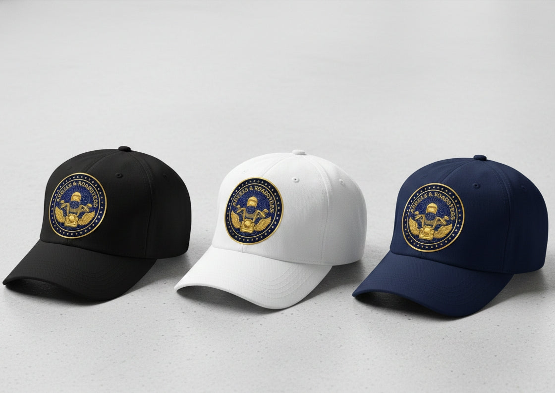 Angels & Roadsters Riders Cap – Premium Motorcycle Lifestyle Cap
