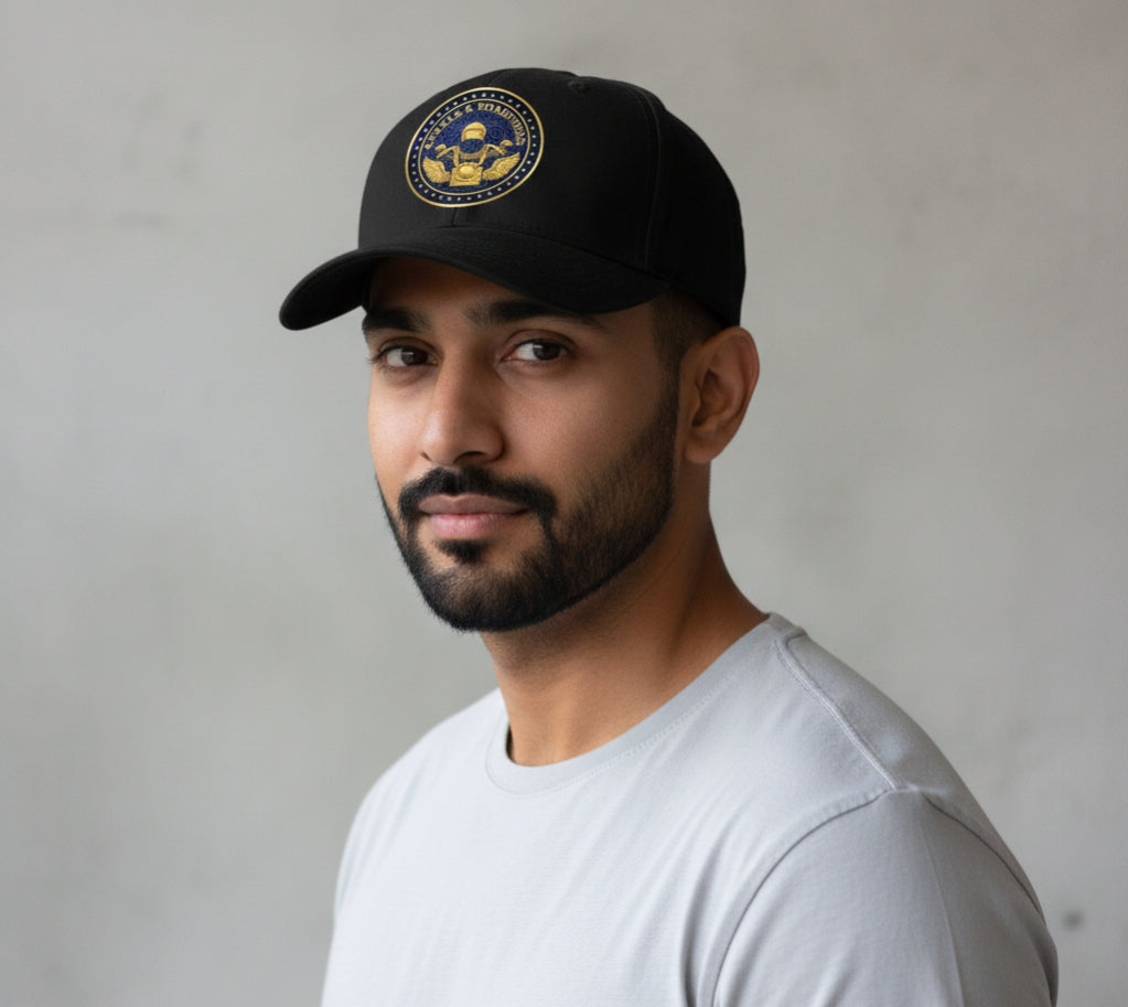 Angels & Roadsters Riders Cap – Premium Motorcycle Lifestyle Cap